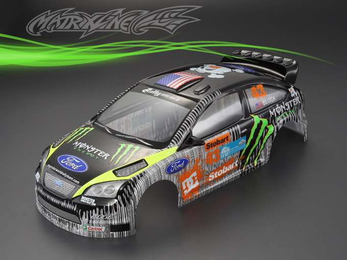 MatrixLine FORD FOCUS Finished PC Body RTR PC201004R-2A